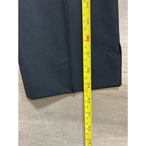 Classiques Entier Black Wool Skinny Midtown Fit Pants 12 Petite - Picture 2 of 15